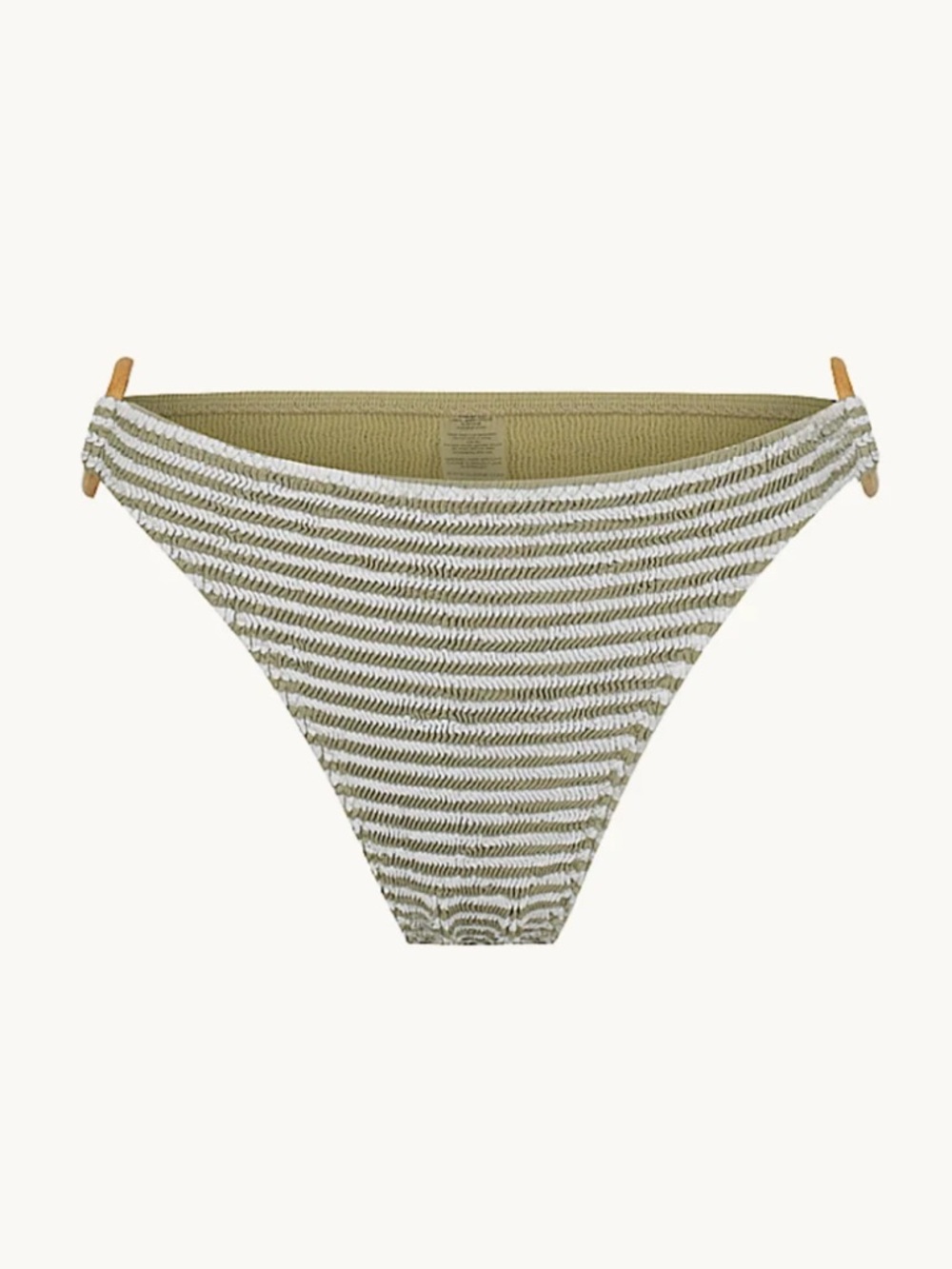 Cleonie Ripple Brief in Moss and Stripe OS NWT